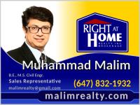 Muhammad Malim - Right At Home Realty Inc. image 1